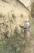 Carl Larsson The Old Wall china oil painting reproduction